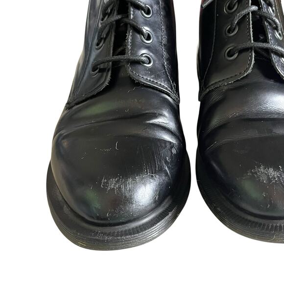 Dr. Martens Lace Up Emmeline Boot Women’s Size US 6 Leather Combat Black - Picture 5 of 16